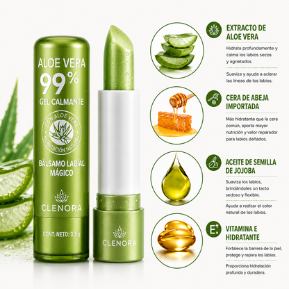 Clenora Lip™ Labial Mágico que Cambia de Color