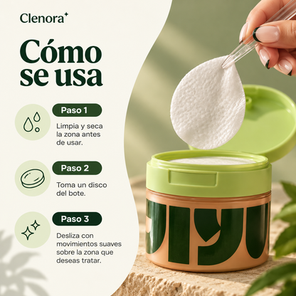 Pads Aclarantes para Manchas Oscuras Clenora